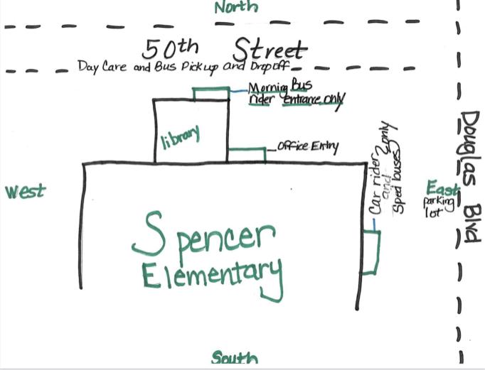 Student Drop-off and Dismissal Map Student Drop-off and Dismissal Map